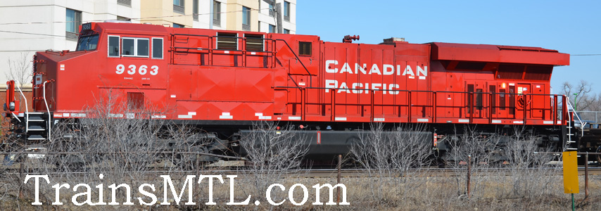 Locomotive CP9363 left side / coté gauche